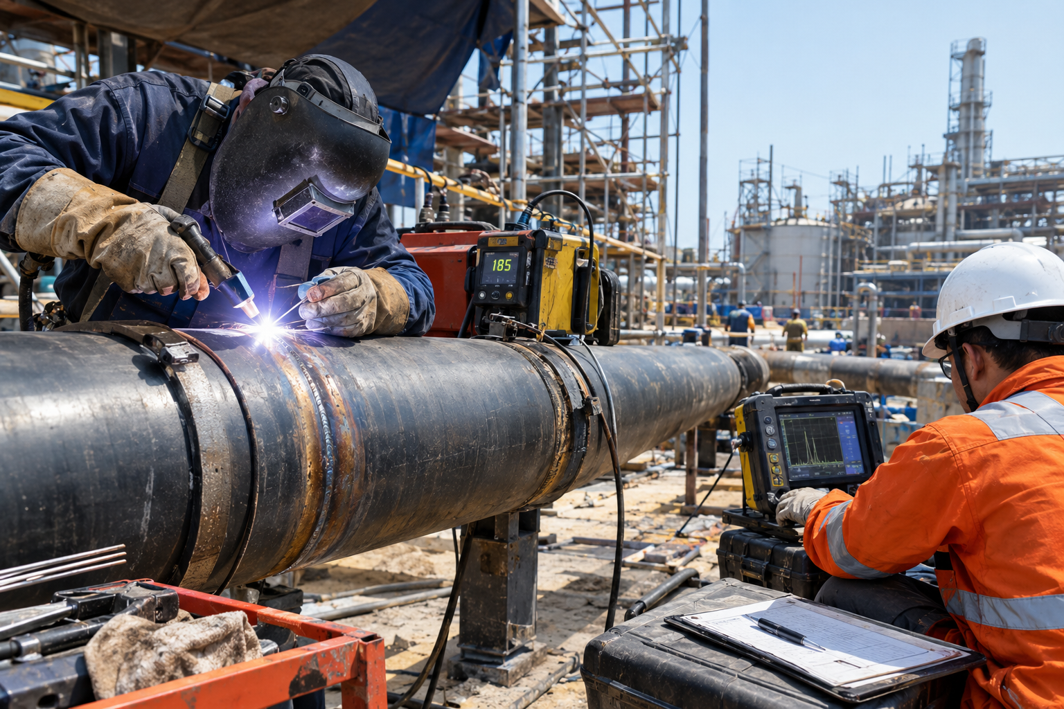 Industrial Pipeline Welding and Inspection