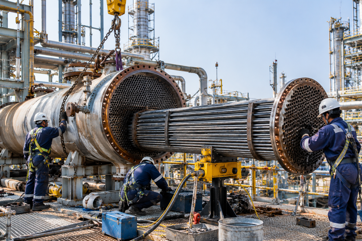 Refinery Heat Exchanger Maintenance