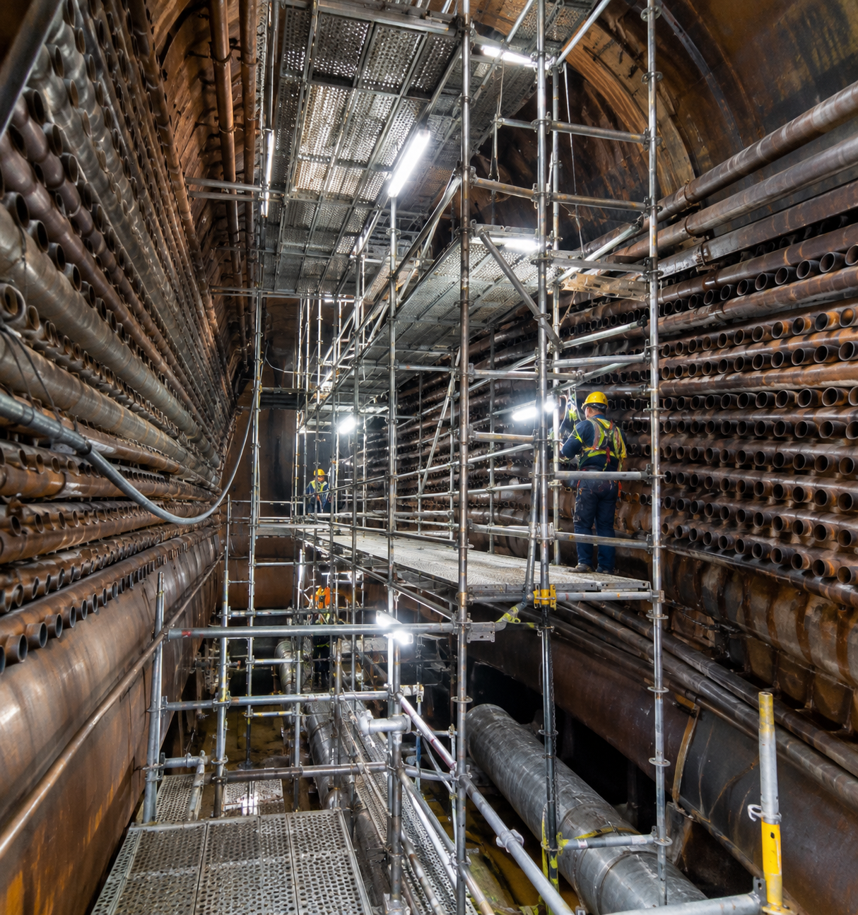 Tunnel Scaffold Inspection